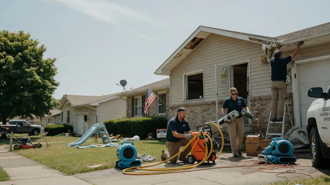 Water Damage Restoration in Springville, PA near me